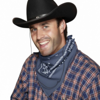 Cowboytørkle Bandana Blå