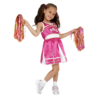 Cheerleader Barnekostyme
