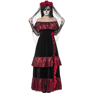 Day of the Dead Brud Kostyme
