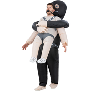 Oppblåsbart Gimp Kidnapping Kostyme