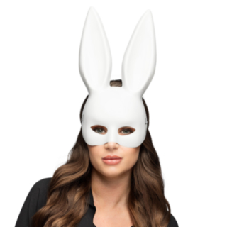 Playboy Kanin Maske Hvit