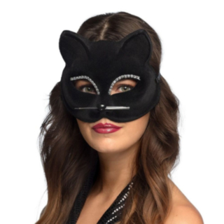 Katt Øyemaske Rhinstein