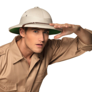 Oppdagelsesreisende Safarihatt