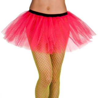 90-talls Tutu Skjørt Neonrosa