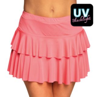 Volang Miniskjørt Neonrosa