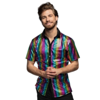 Disco Skjorte Regnbue