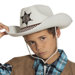 Hvit Cowboyhatt Barn