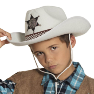 Hvit Cowboyhatt Barn