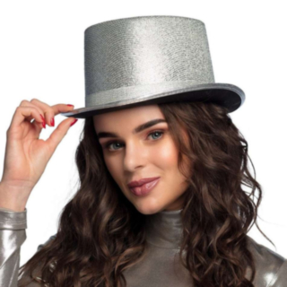 Glitz Flosshatt Sølv