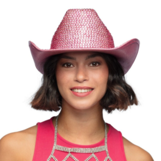 Cowboyhatt Glimmer Lyserosa