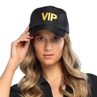 VIP Caps Svart og Gull