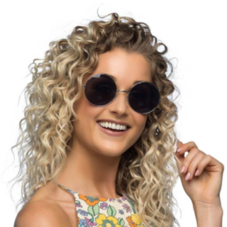 Hippie XL Partybriller Svart