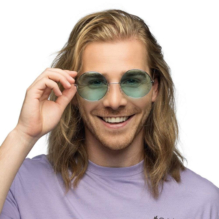 Hippie XL Partybriller Grønn