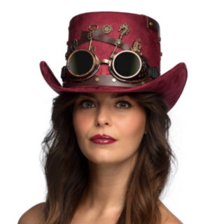 Steampunk Flosshatt