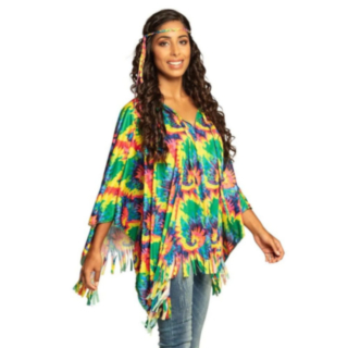 Tie Dye Hippie Kostyme