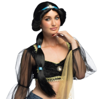 Arabisk Prinsesse Parykk