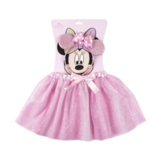 Minnie Mouse® Skjørt & Hårbøyle Lyserosa