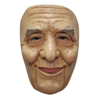 Gammel Mann Latex Maske