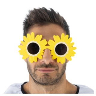 Terrifier® Blomsterbriller Gul