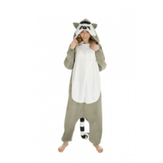 Vaskebjørn Onesie Tenåring Kostyme