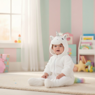 Enhjørning Babykostyme