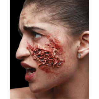 Zombie Ormer Latex Sår