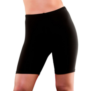 80-talls Sykkelshorts Svart