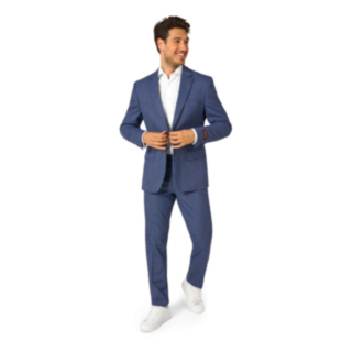 OppoSuits Daily® Navy Check Dress
