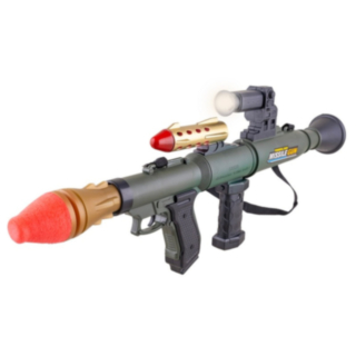 Bazooka Lekevåpen med Lys & Lyd