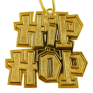 Hip Hop Halskjede Gull