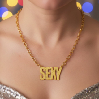 SEXY Halskjede Gull