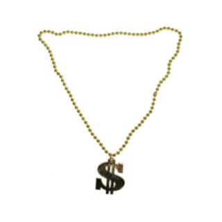 Dollar Halskjede Gull