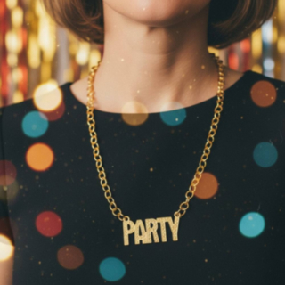 Party Halskjede Gull