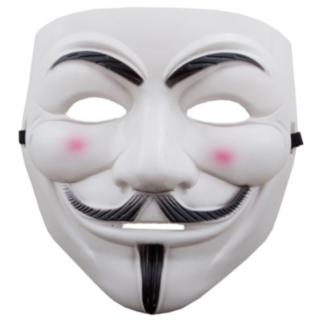 Guy Fawkes Anonymous Maske