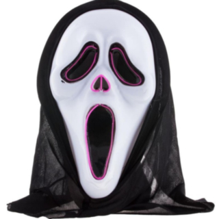 Spøkelse Maske LED