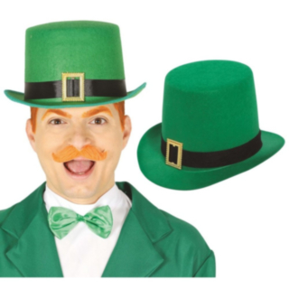 St. Patrick’s Day Flosshatt Grønn