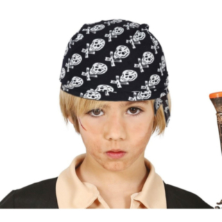 Pirat Barnebandana Svart