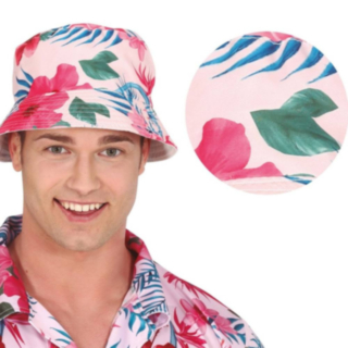 Hawaii Blomster Bøllehatt