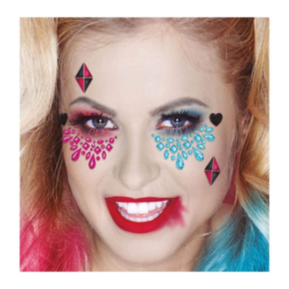 Harley Quinn Ansiktssmykker
