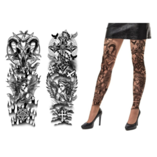 Okkult Tatovering Tights