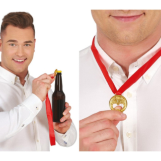 Gullmedalje Flaskeåpner Halskjede