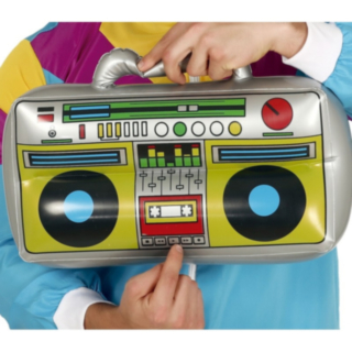 Oppblåsbar Boombox