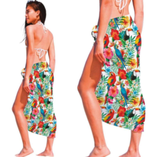Tropisk Hawaii Skjørt