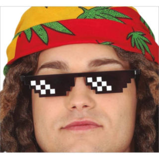 Thug Life Pixel Briller