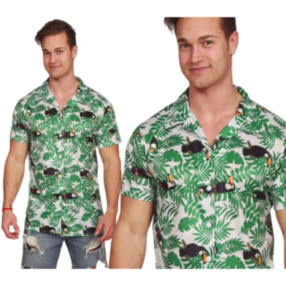 Palmetre & Tukan Hawaiiskjorte