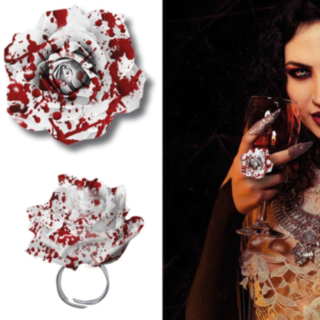 Blodig Rose Ring