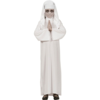 Spøkelse Nonne Barnekostyme