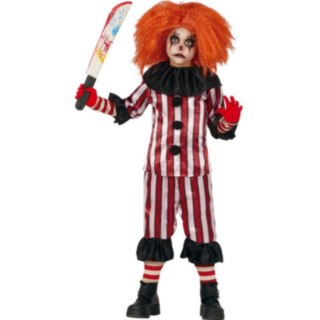 Vintage Killer Clown Barnekostyme