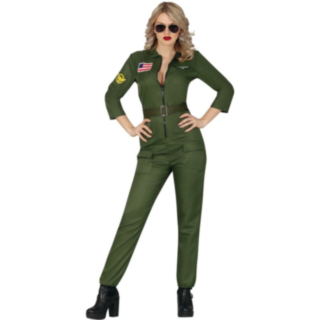 Jagerpilot Jumpsuit Kostyme