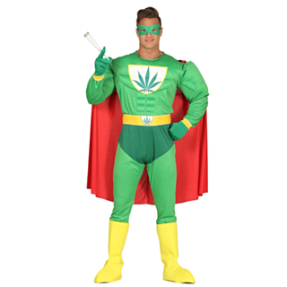 Marijuana Superhelt Kostyme